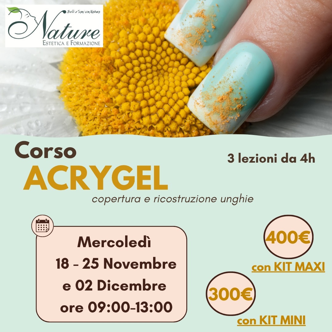 ACRYGEL copertura e ricostruzione unghie